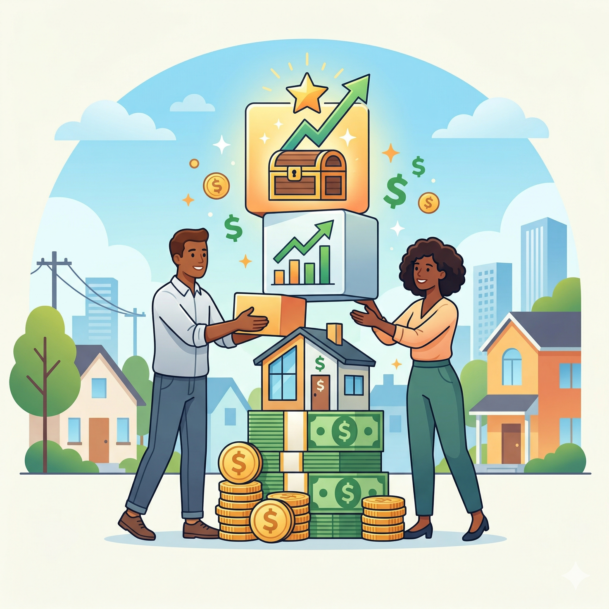 Learn how to build wealth over time